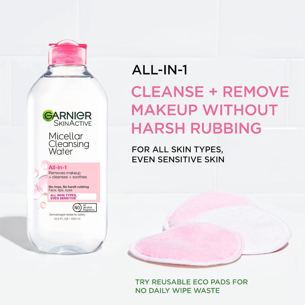 Garnier All-in-1 Micellar Cleansing Water, 3.4 fl oz