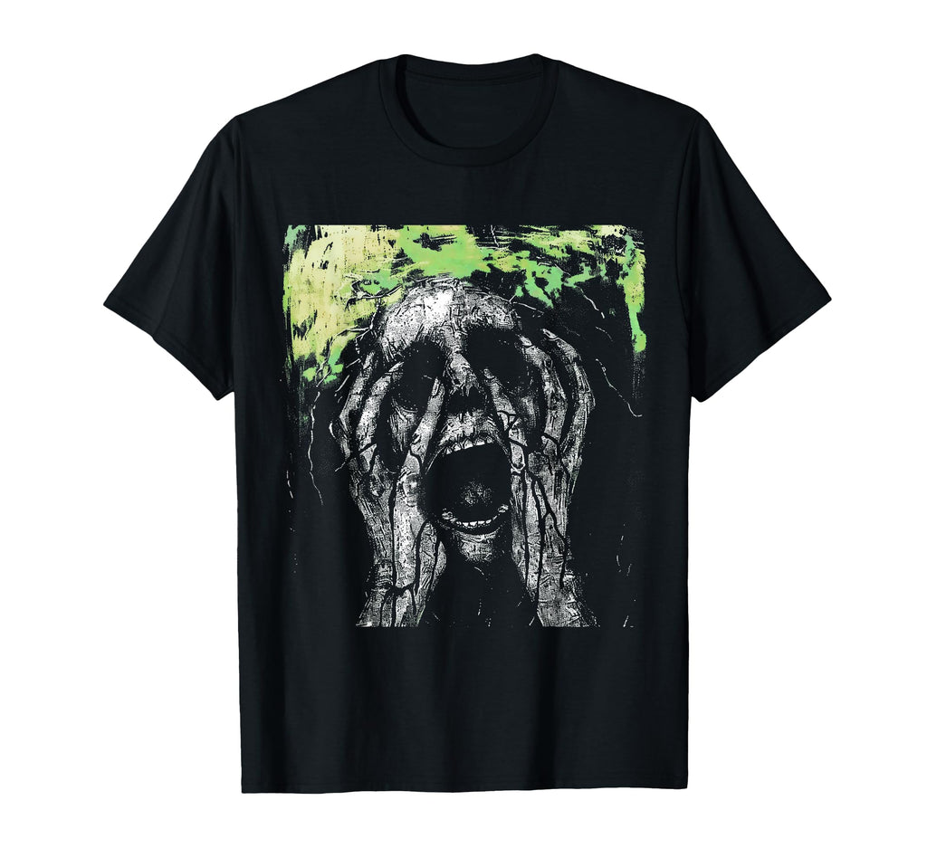 Gothic Skull Grunge Graphic T-Shirt