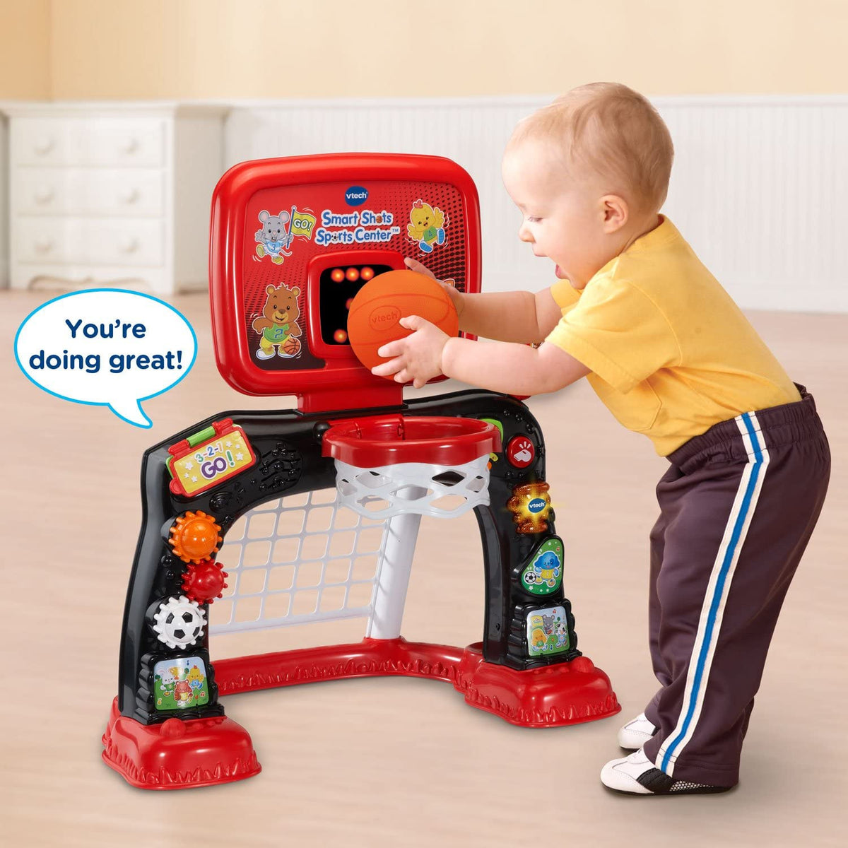 Future Hoop Masters Junior Basketball & Football Set