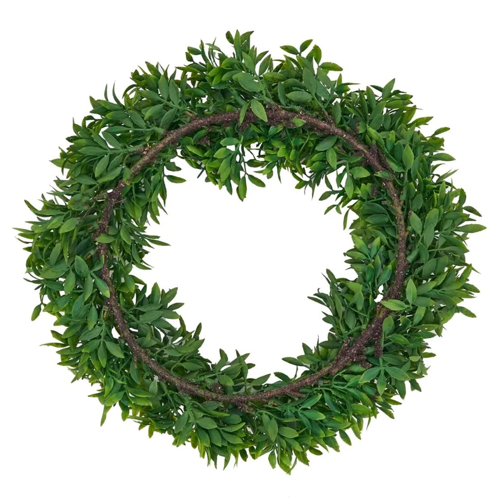 Fennco Styles Holiday Green Capsicum Wreath 12" Round