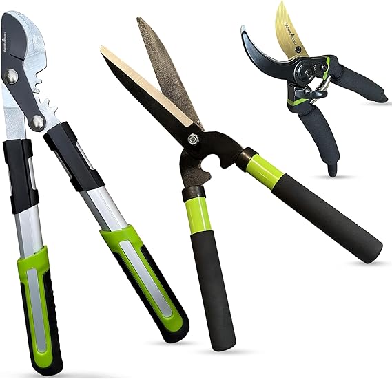 Hedge Shears, Loppers & Pruners – Garden Tool Set