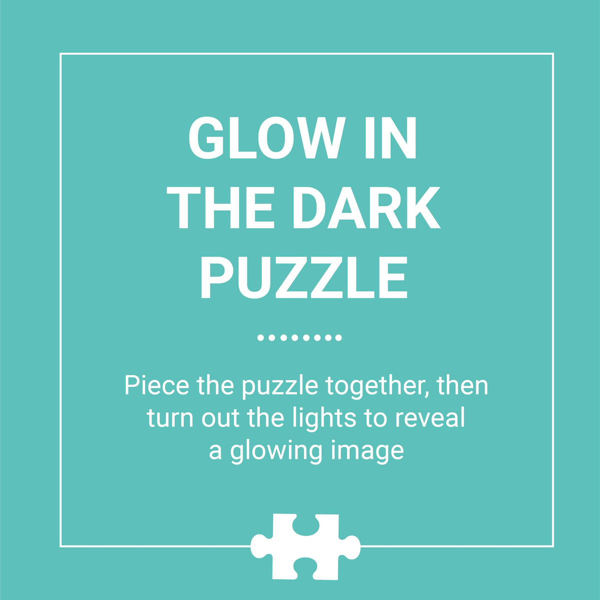 Prehistoric Glow-in-the-Dark Dinosaur World Puzzle