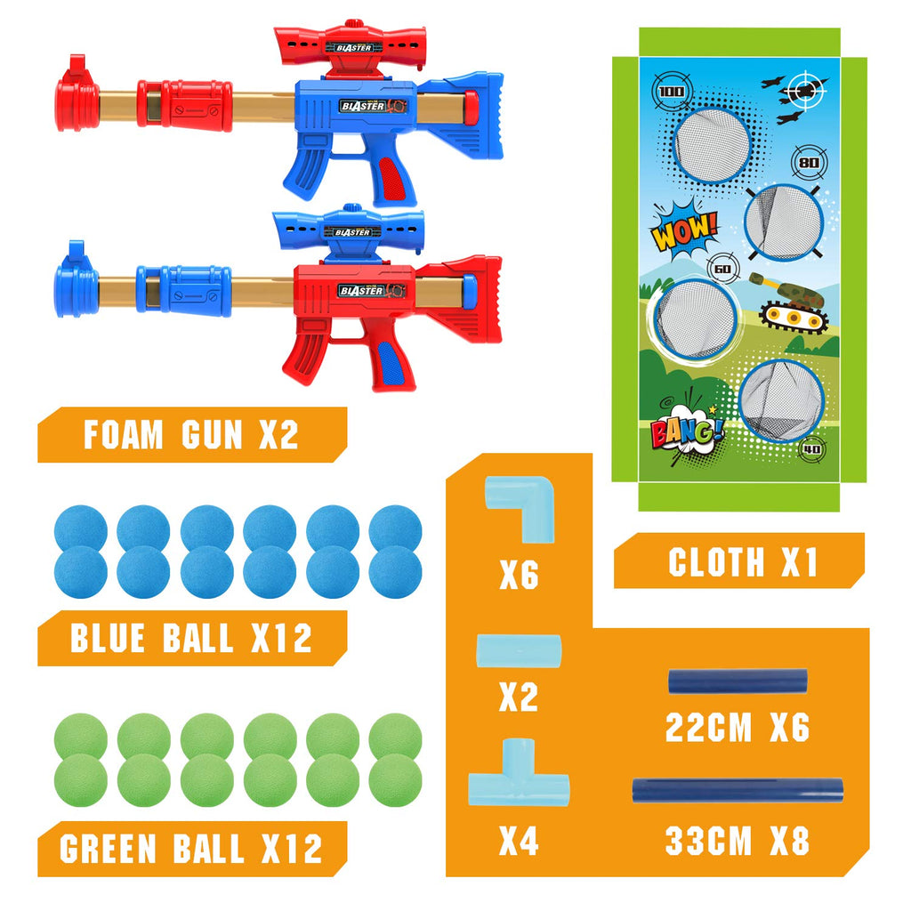 Family Foam Shooting Game — Nerf Compatible