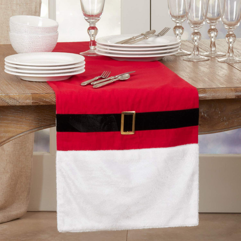 Santa Belt Christmas Table Runner – 16 x 72 in