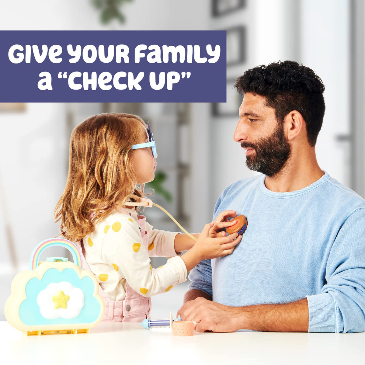 Doctor Bluey Check-Up Bag Set