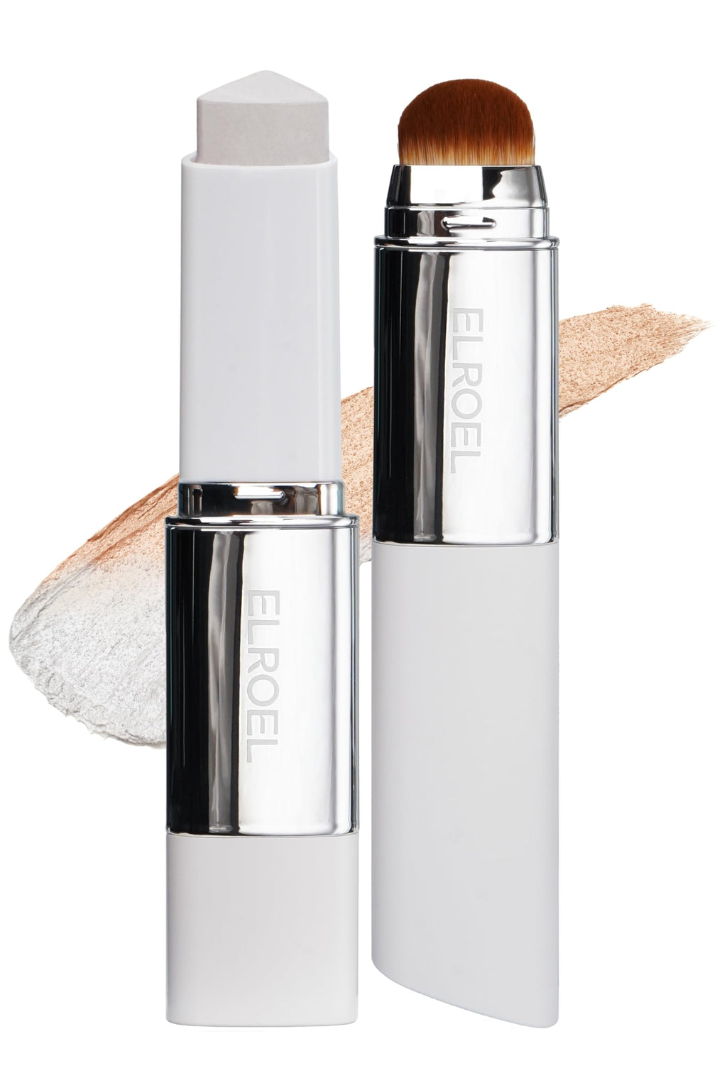 ELROEL Blanc Cover Cream Stick V with Detachable Brush