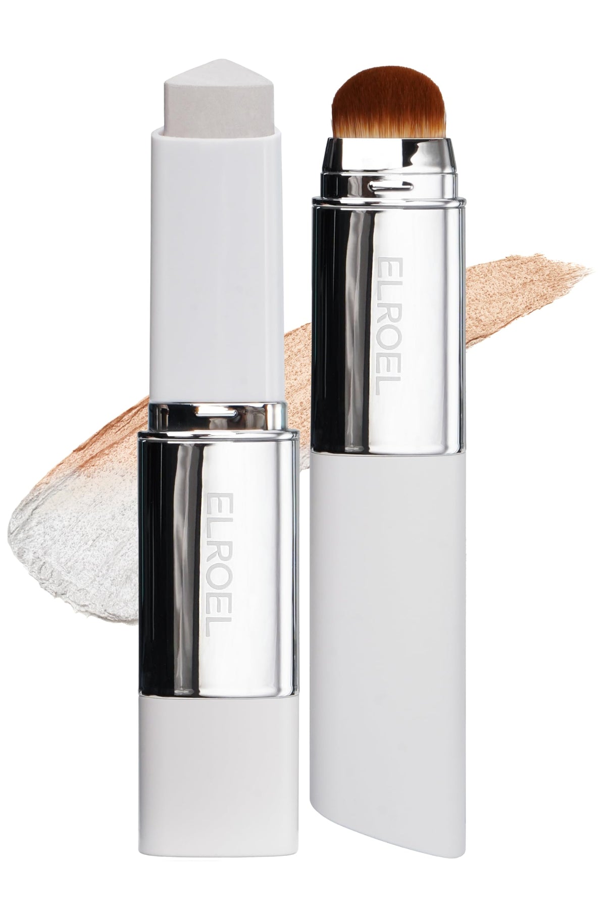 ELROEL Blanc Cover Cream Stick V with Detachable Brush