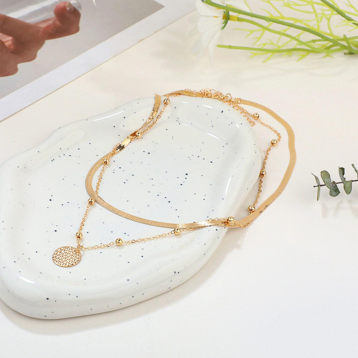 Multi-Piece Gold-Tone Jewelry Gift Set