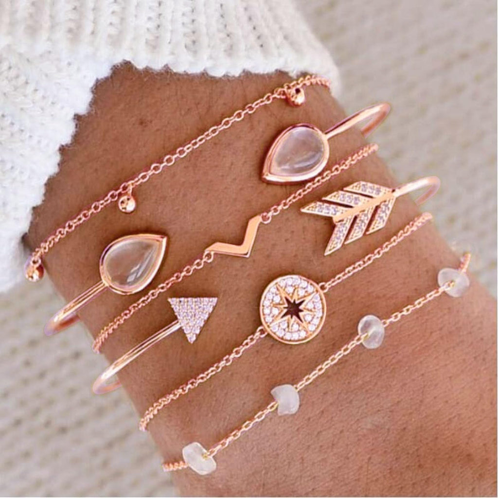 Multi-Piece Gold-Tone Jewelry Gift Set