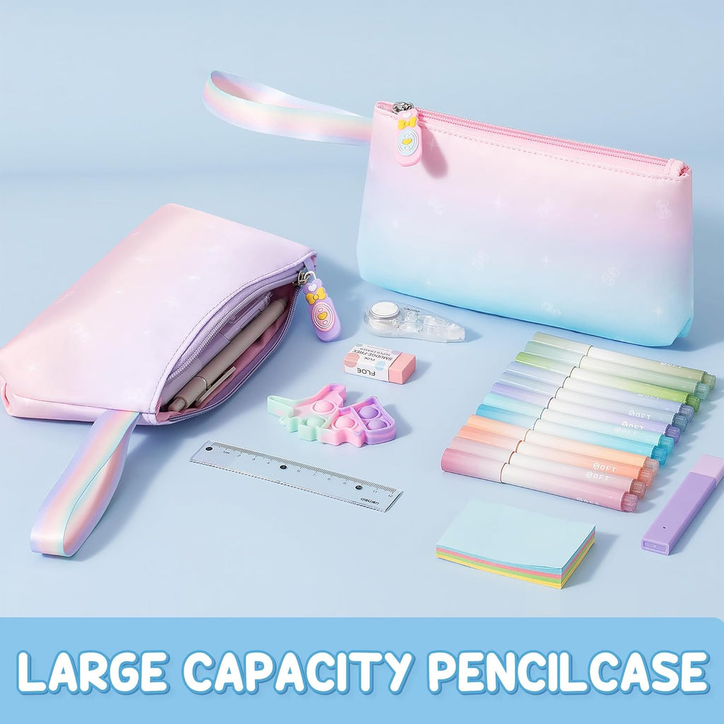 Girls’ School Backpack & Lunch Box Set, 3 Pieces