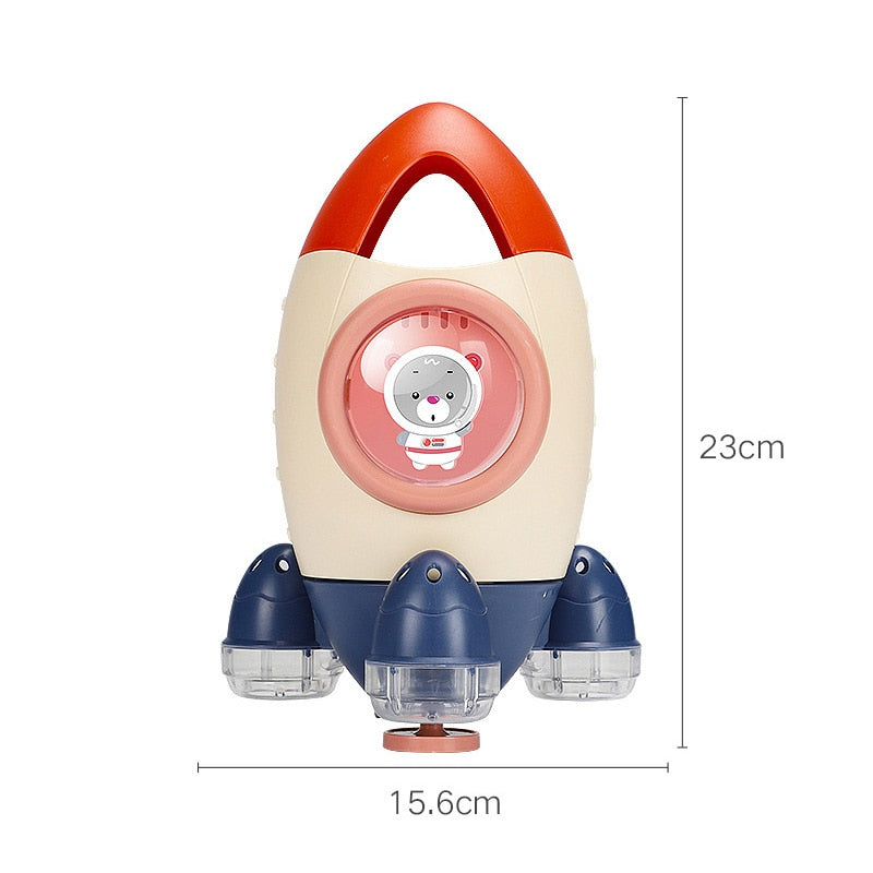 Rocket Water-Spray Bath Toy