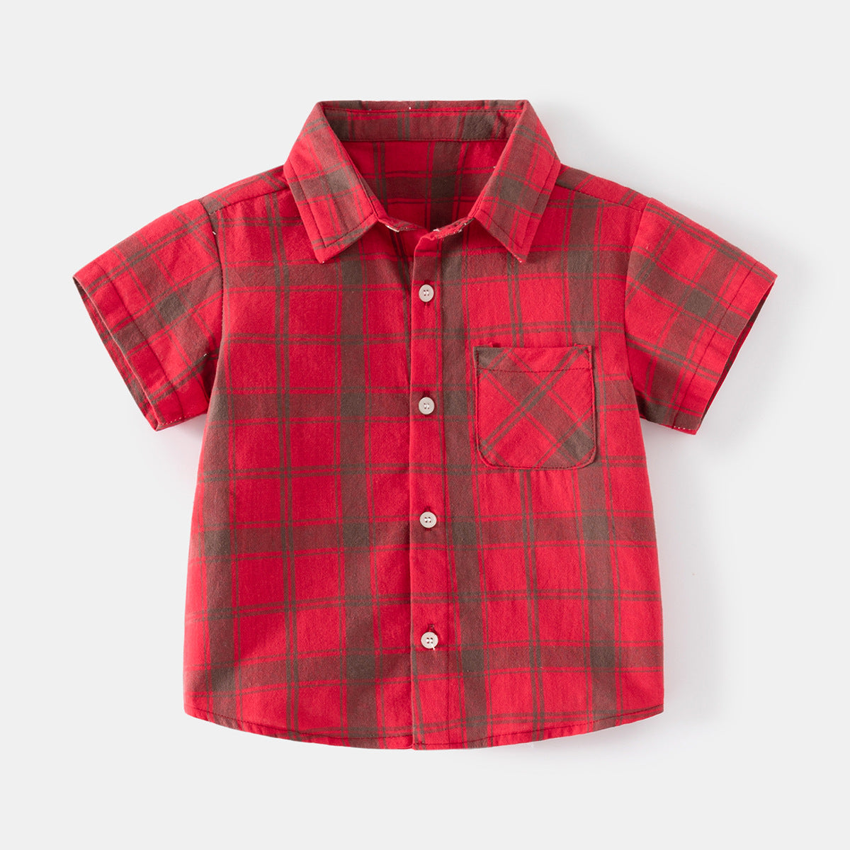 Kids’ Short-Sleeve Collared Shirt