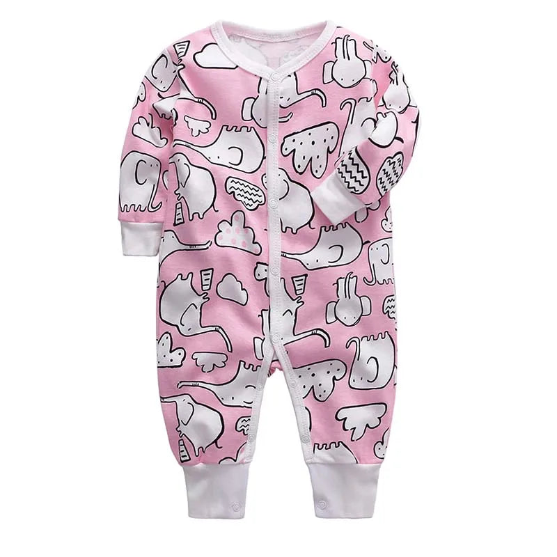 Baby Long-Sleeve Zip-Up Footed Sleeper