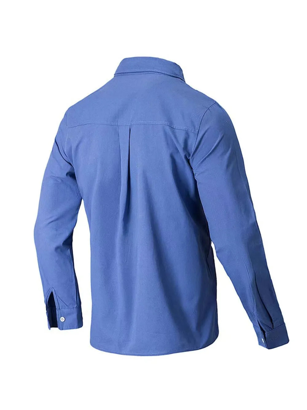 Men's Plus Size Collared Button-Down Shirt