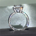 Women's Silver-Color Statement Ring