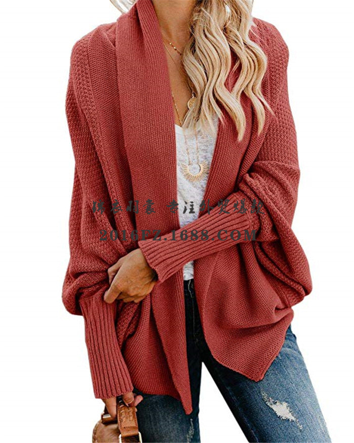 Women's Oversized Knit Cardigan Coat
