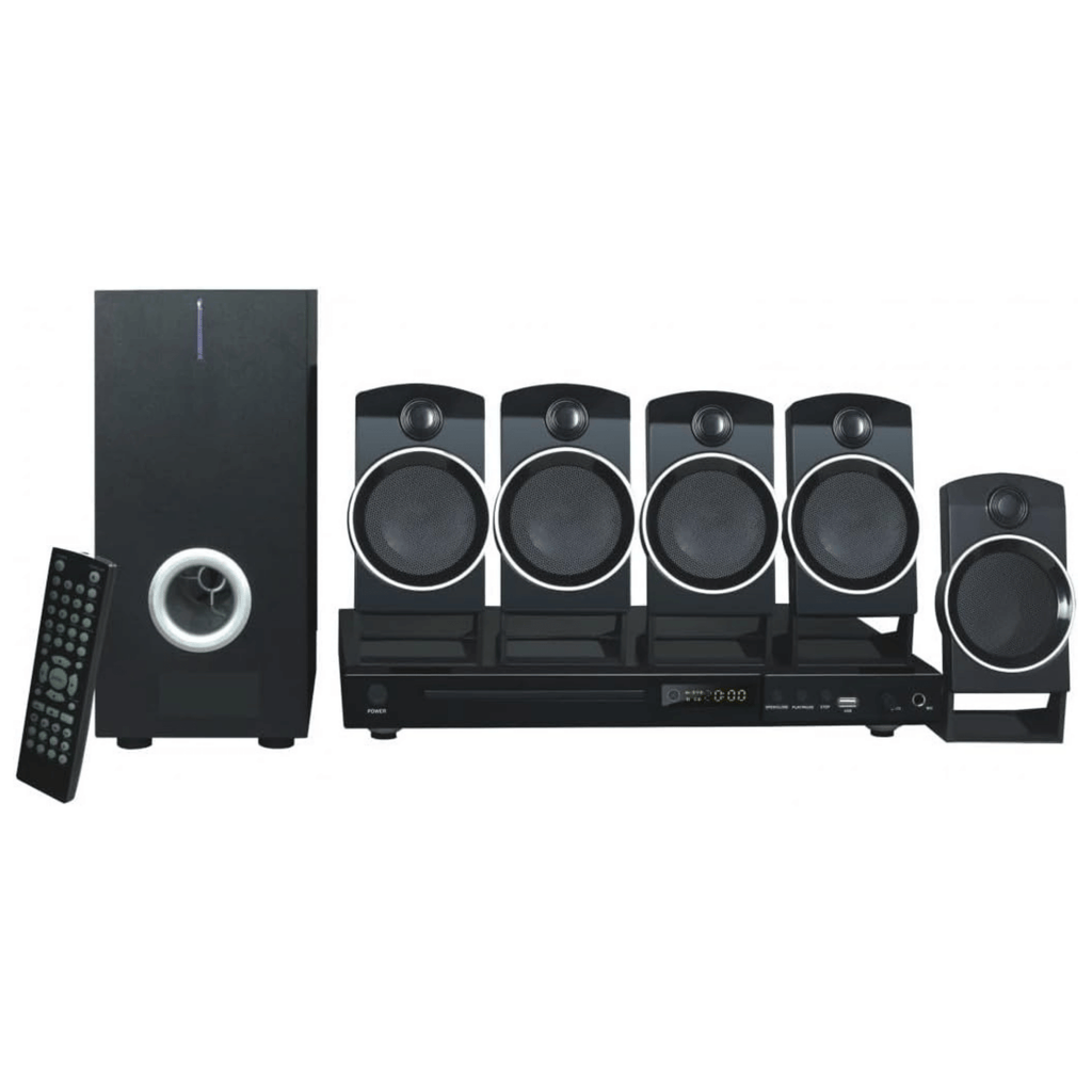 Naxa ND-859 5.1 Home Theater DVD & Karaoke System — Refurbished