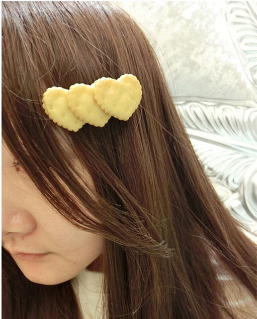 Girls’ Cookie-Style Hair Clips & Headbands