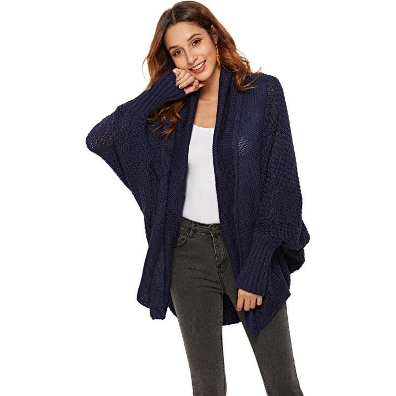 Women's Oversized Knit Cardigan Coat