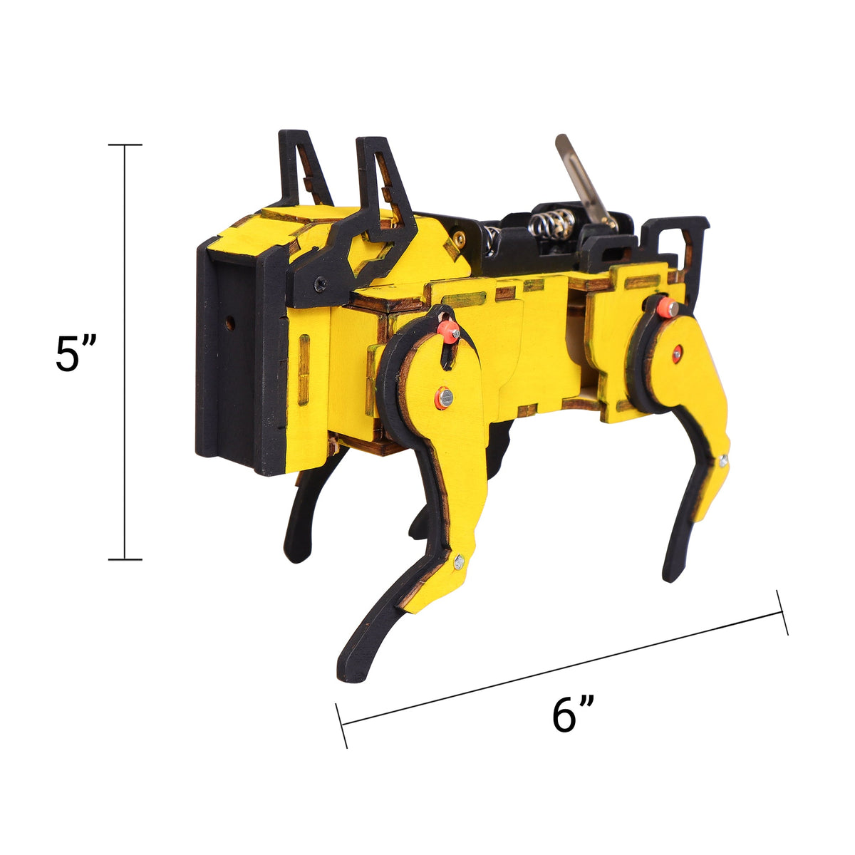 Sound-Activated DIY Robot Dog STEM Kit