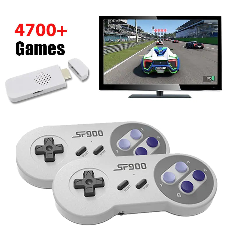 HDMI Retro Game Console — 1,500 Built-In Games