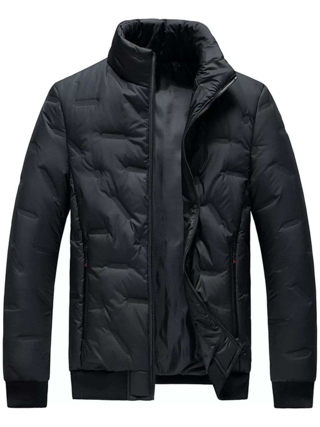 Men's Plus Size Padded Puffer Jacket