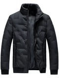 Men's Plus Size Padded Puffer Jacket