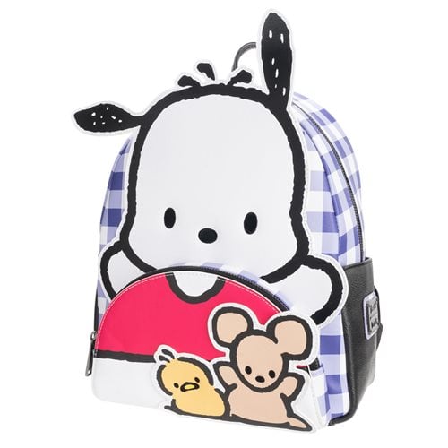 Sanrio Pochacco Cosplay Plaid Mini Backpack — EE Exclusive
