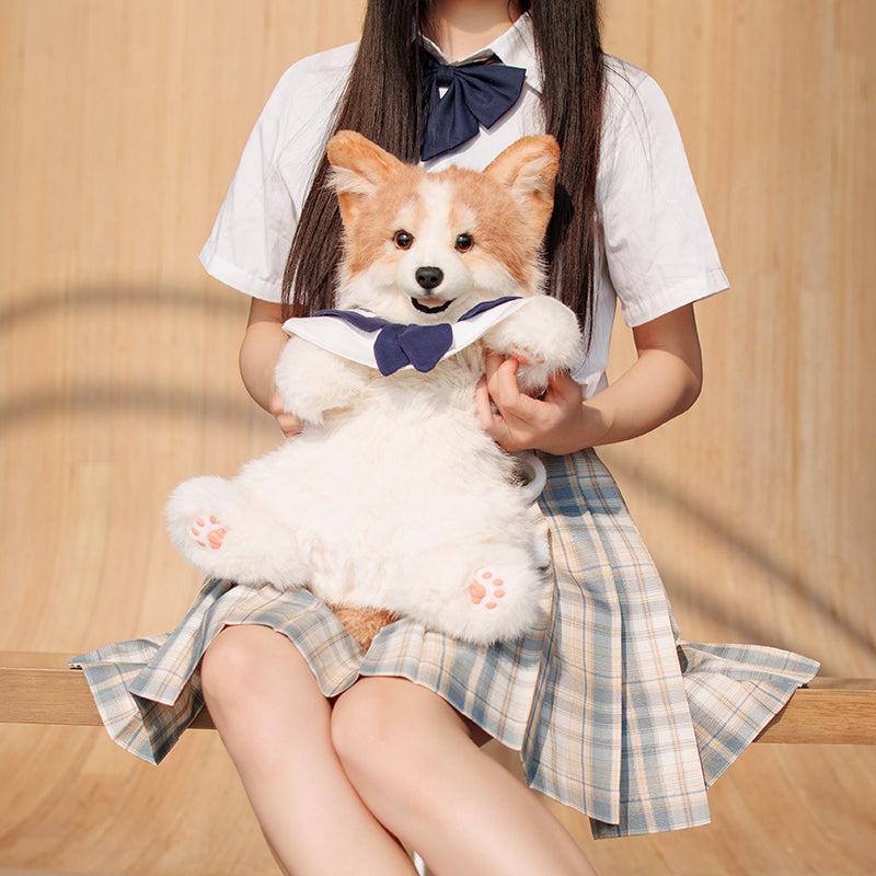 Corgi Plush Backpack