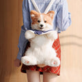 Corgi Plush Backpack