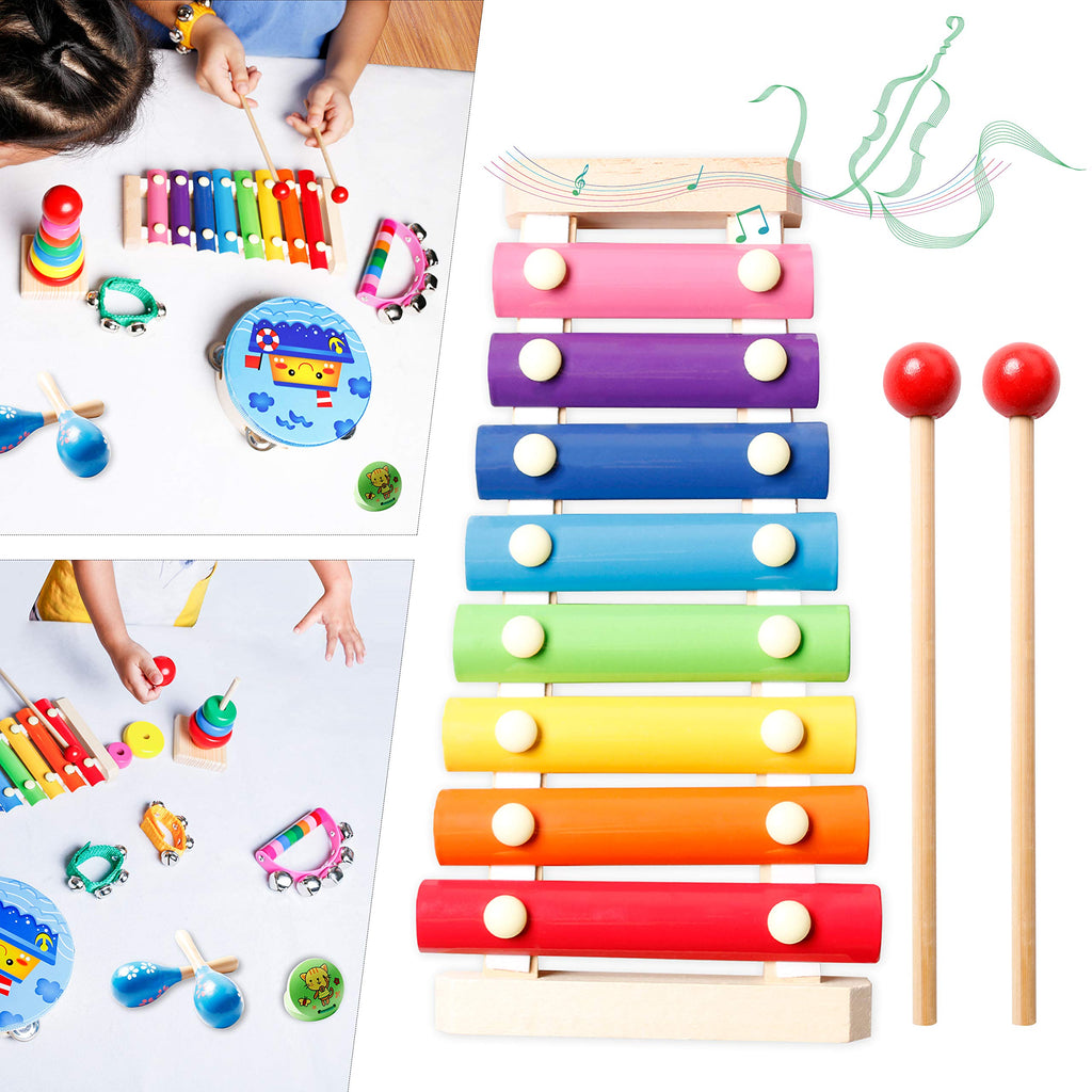 Kids’ Wooden Musical Instrument Set