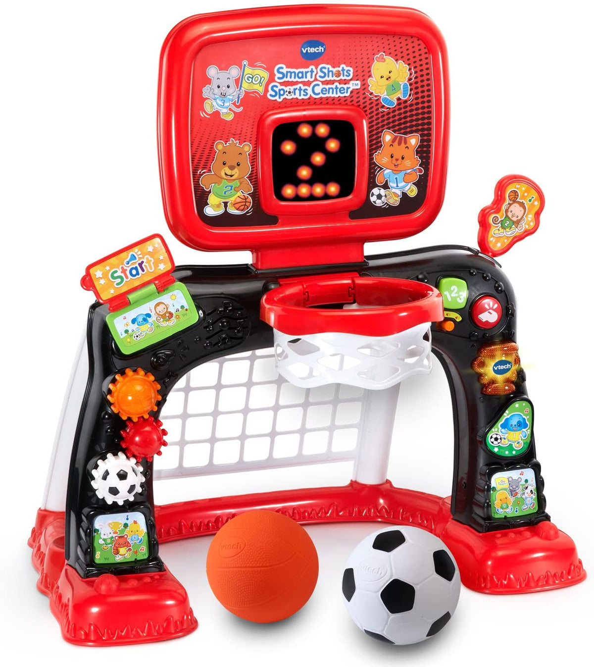Future Hoop Masters Junior Basketball & Football Set