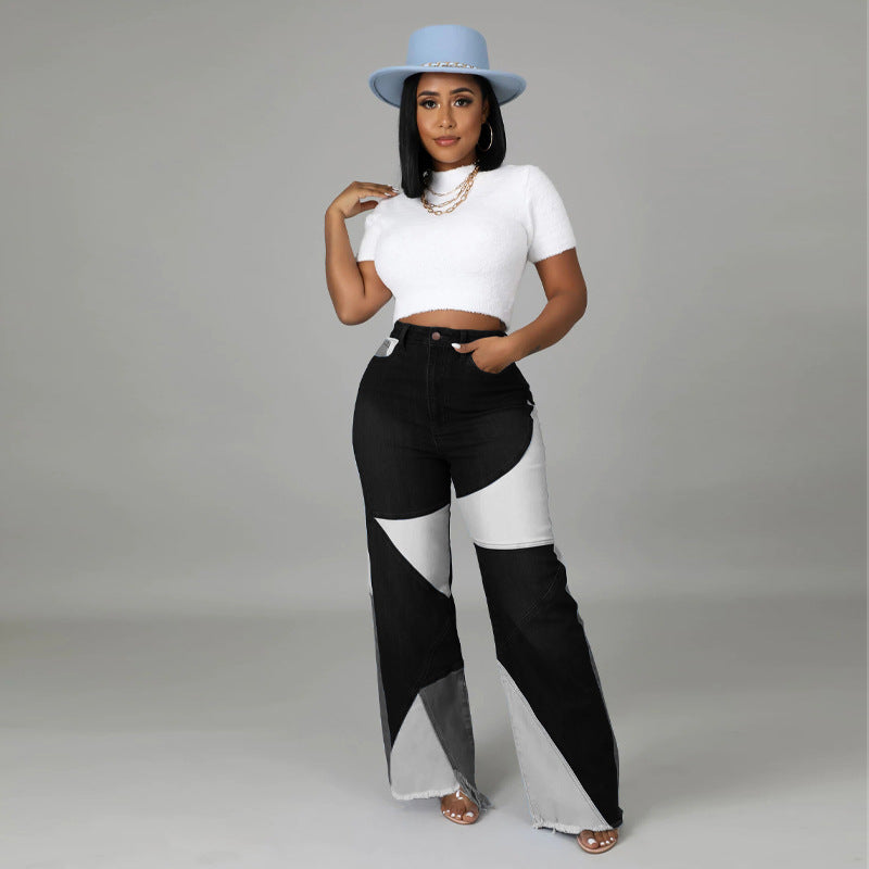 Women's Plus Size Wide-Leg Jeans
