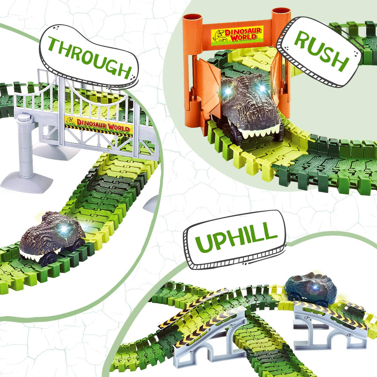 Dinosaur World Racing Track