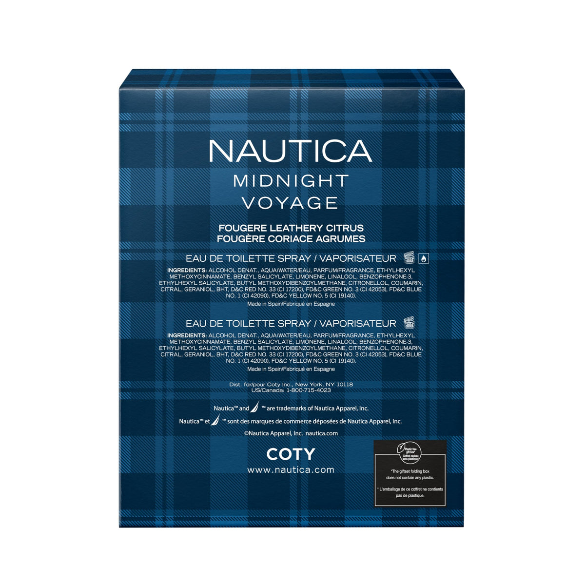 Nautica Voyage Eau de Toilette, 3.3 fl oz