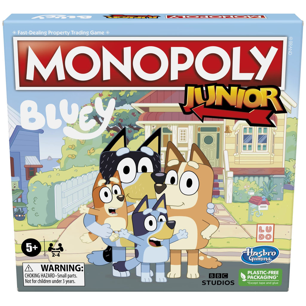 Bluey Monopoly Junior Board Game — Special Edition