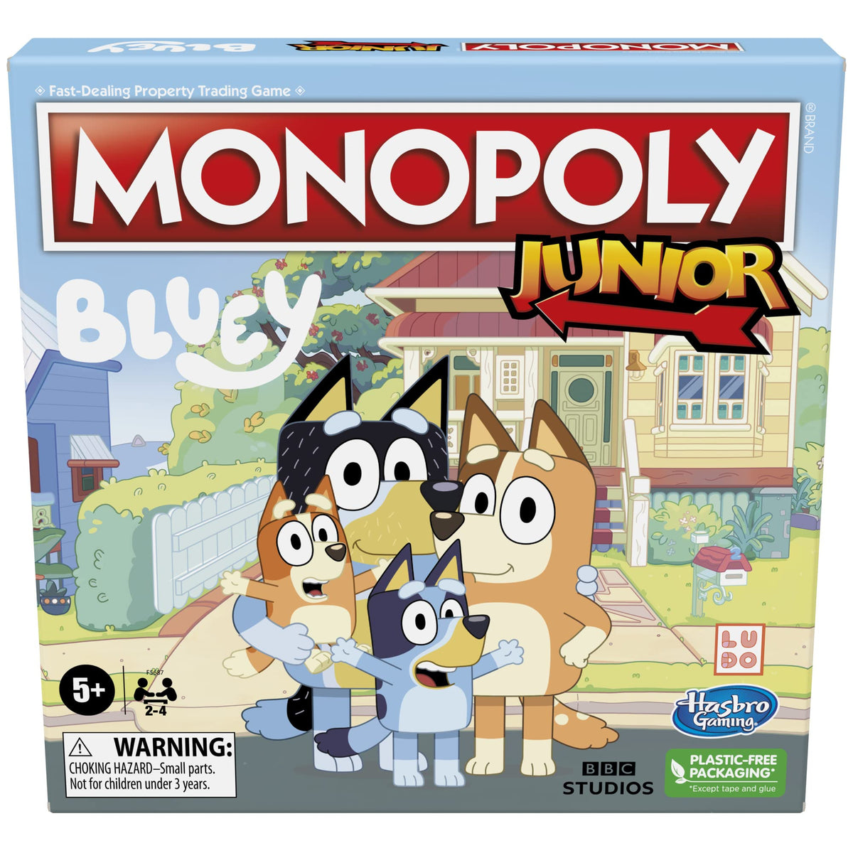 Bluey Monopoly Junior Board Game — Special Edition