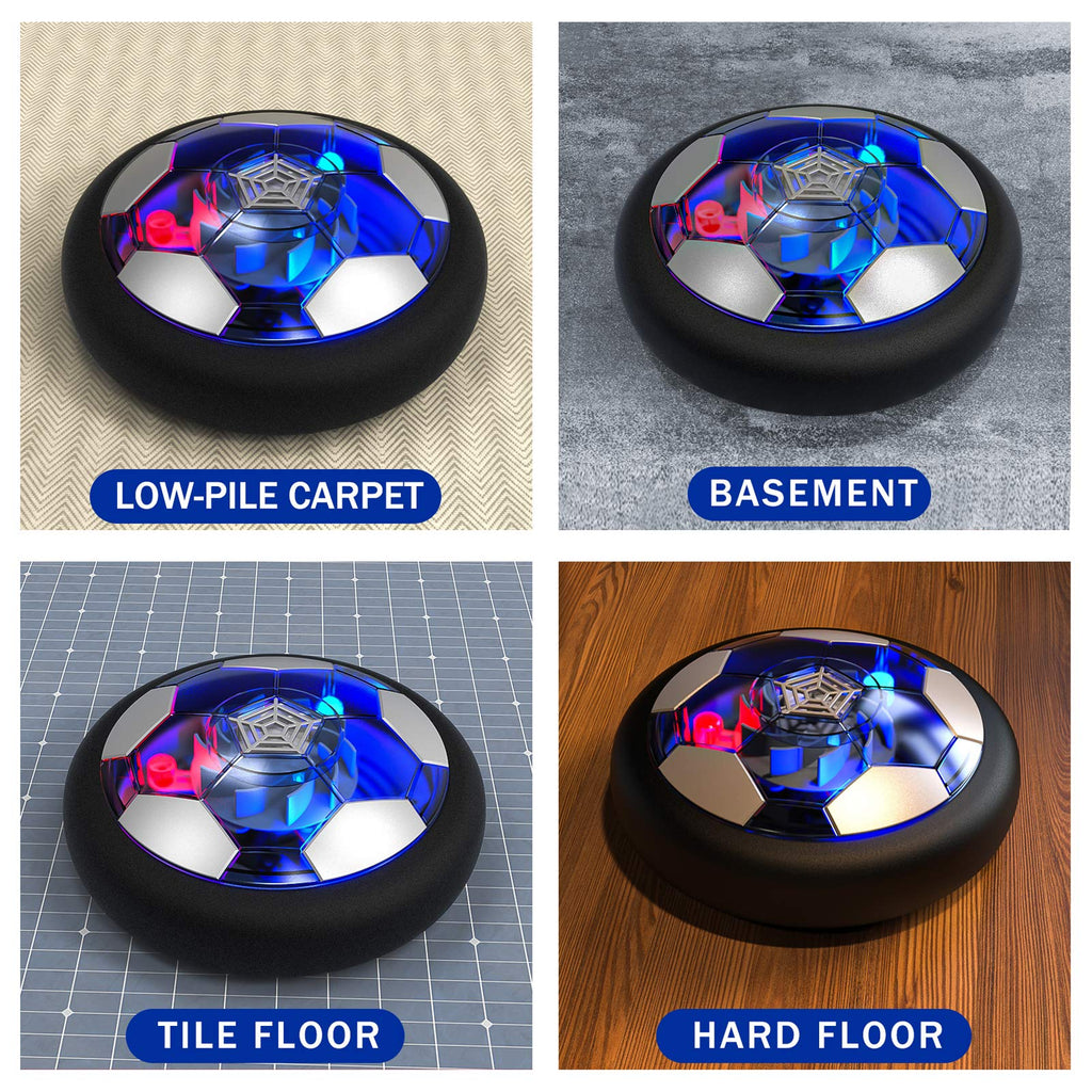 Rechargeable LED Hover Soccer Ball – Indoor Play Toy