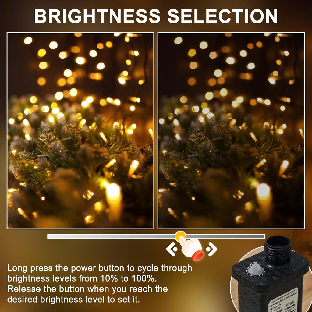 Christmas LED String Lights – Multiple Lengths & Colors