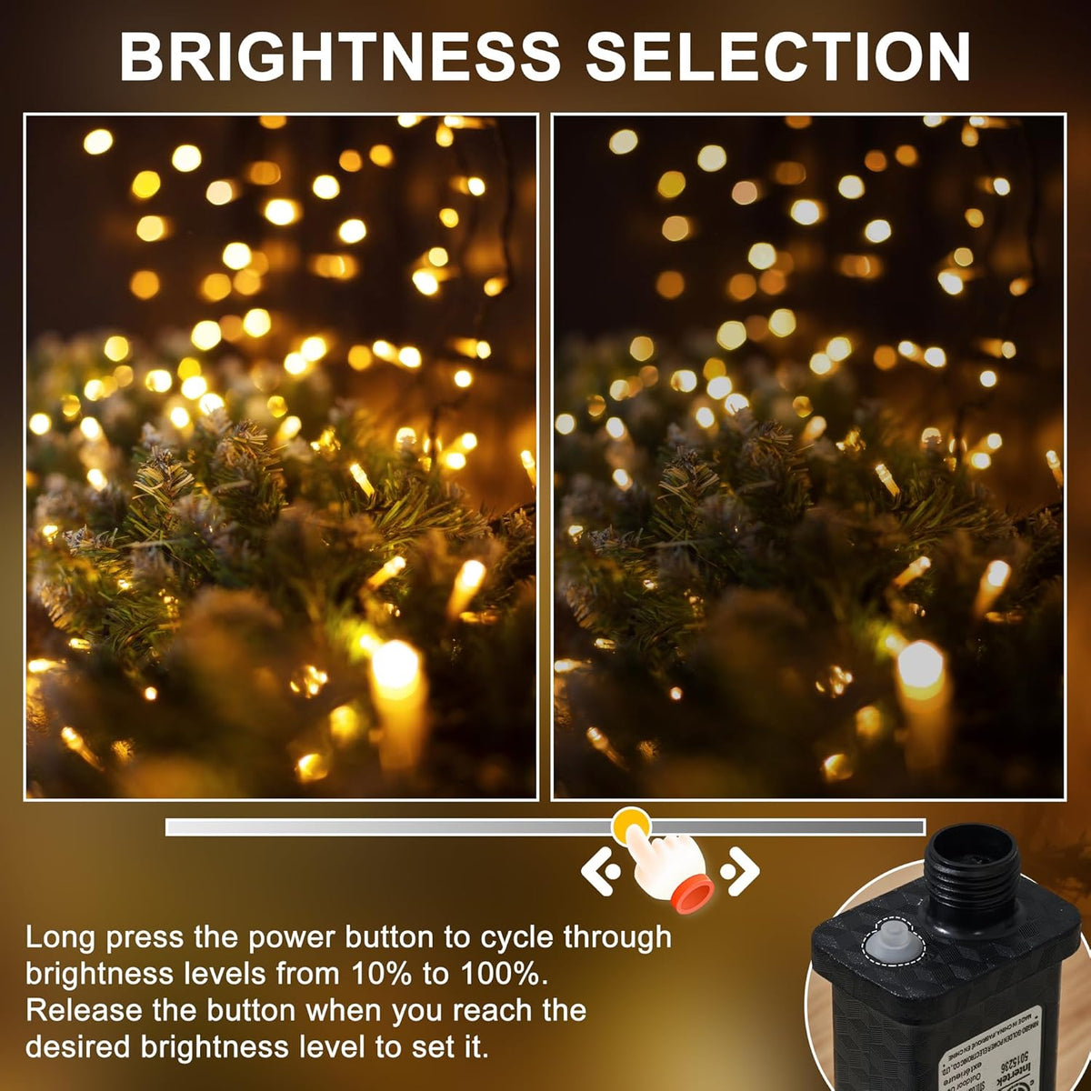 Christmas LED String Lights – Multiple Lengths & Colors