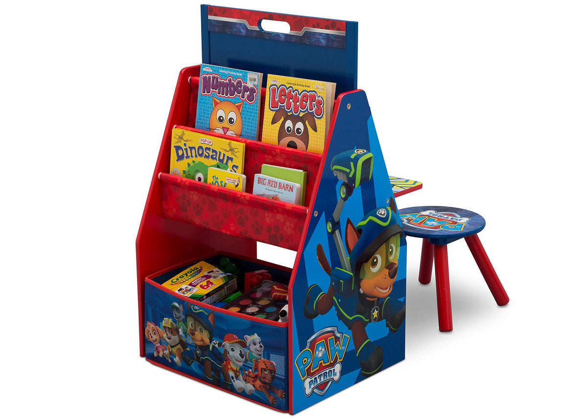 Kids' 3-in-1 Art Easel & Play Station with Stool