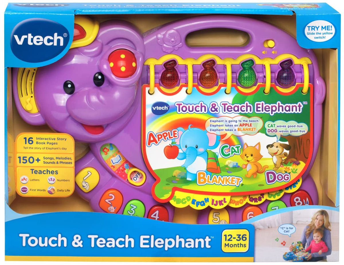 Touch & Learn Interactive Toddler Sensory Storybook