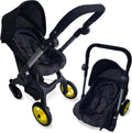 2-in-1 Convertible Doll Stroller & Car Seat — Fits 20-Inch Dolls