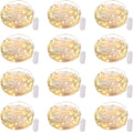 Micro LED Battery-Powered Fairy String Lights — 7 ft