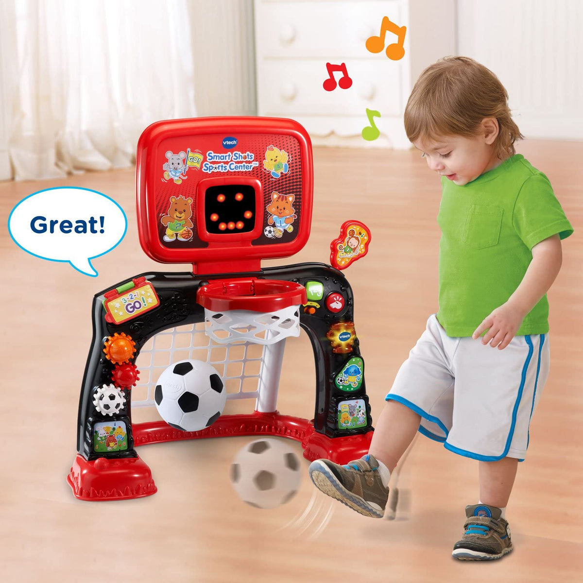 Future Hoop Masters Junior Basketball & Football Set