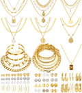 68-Piece Fashion Jewelry Gift Collection