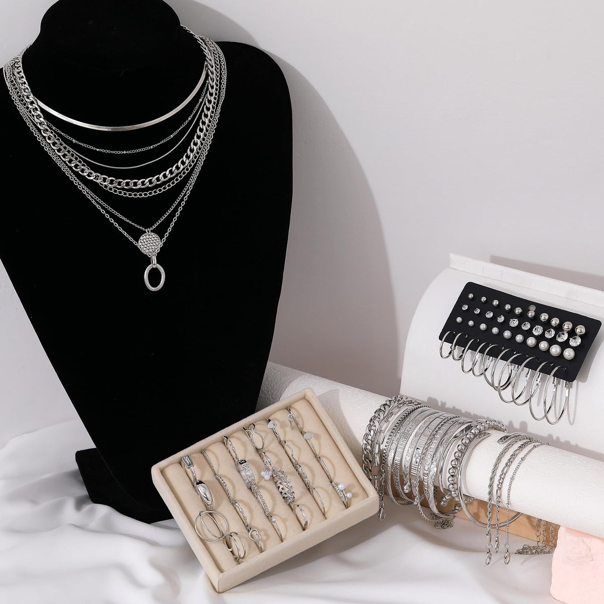 68-Piece Fashion Jewelry Gift Collection