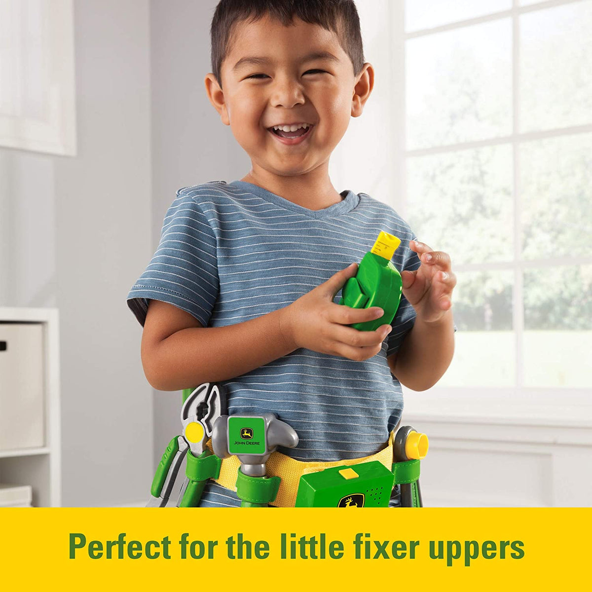 Kids' Pretend Construction Tool Set with Talking Tool Belt