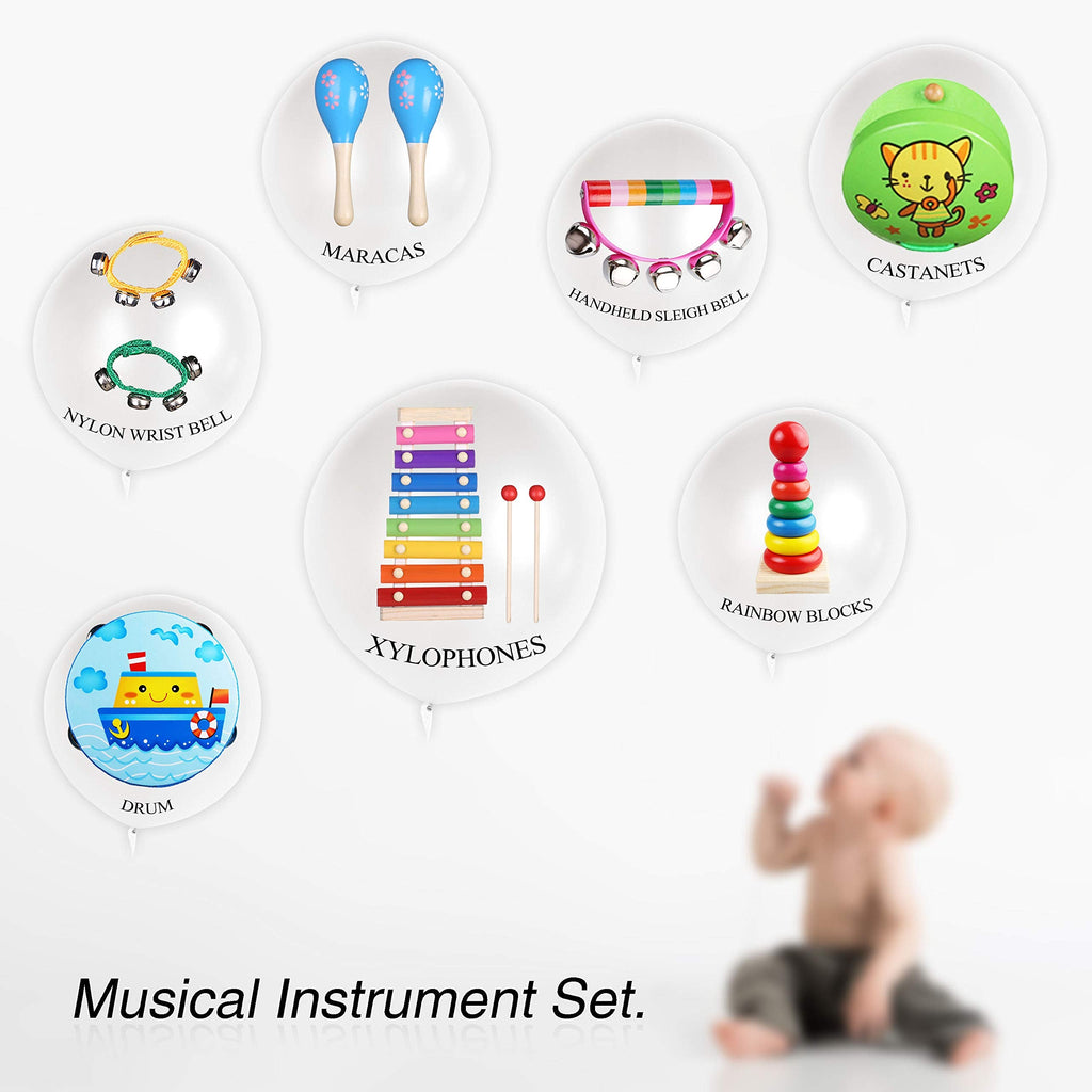 Kids’ Wooden Musical Instrument Set