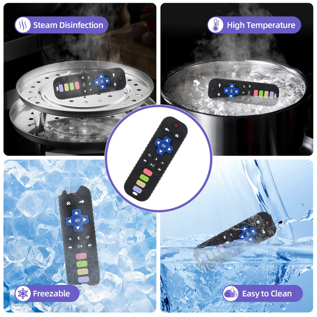 Remote-Control-Shaped Baby Teether